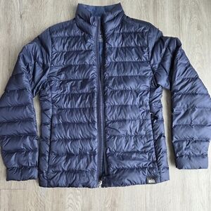 REI Kids Puffer Jacket - Navy Blue